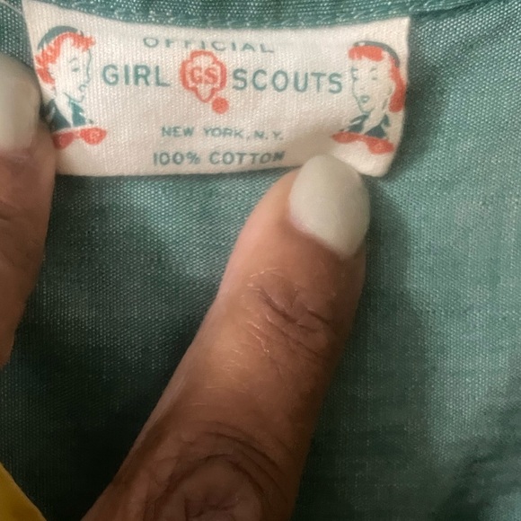 Vintage Girl Scout & Brownie Uniforms 1960’s with Ties & Belt (Girl Scout Only) - Picture 4 of 16